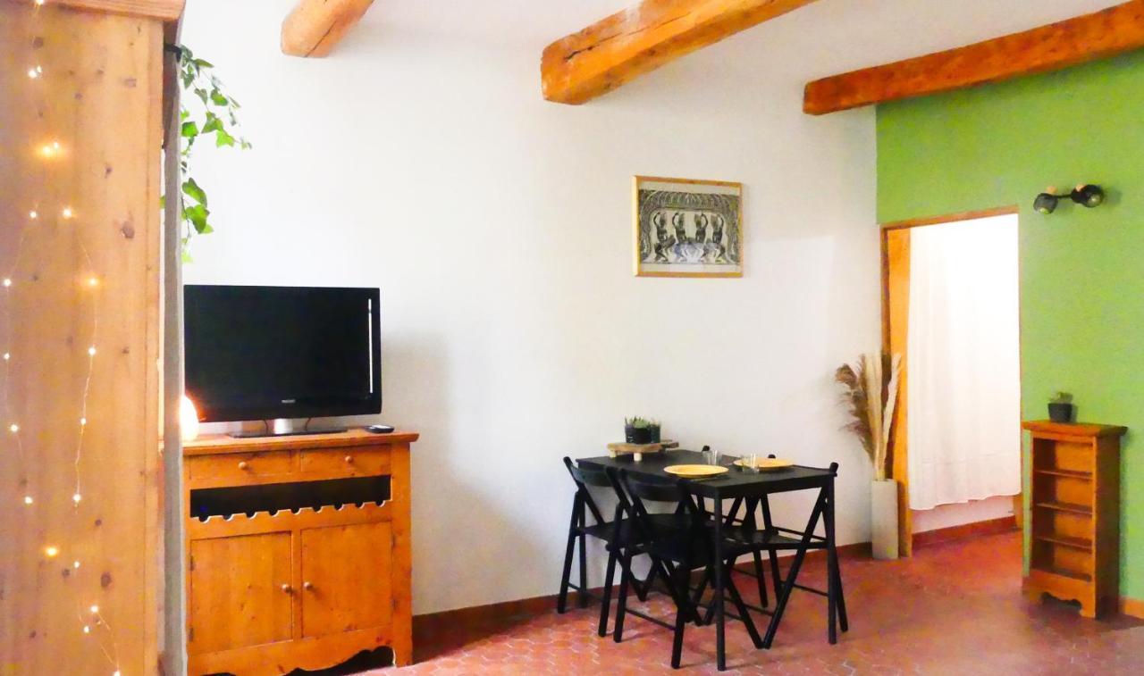 Studio Lironsd'Elle - Coeur Du Village Gréoux-les-Bains Eksteriør billede