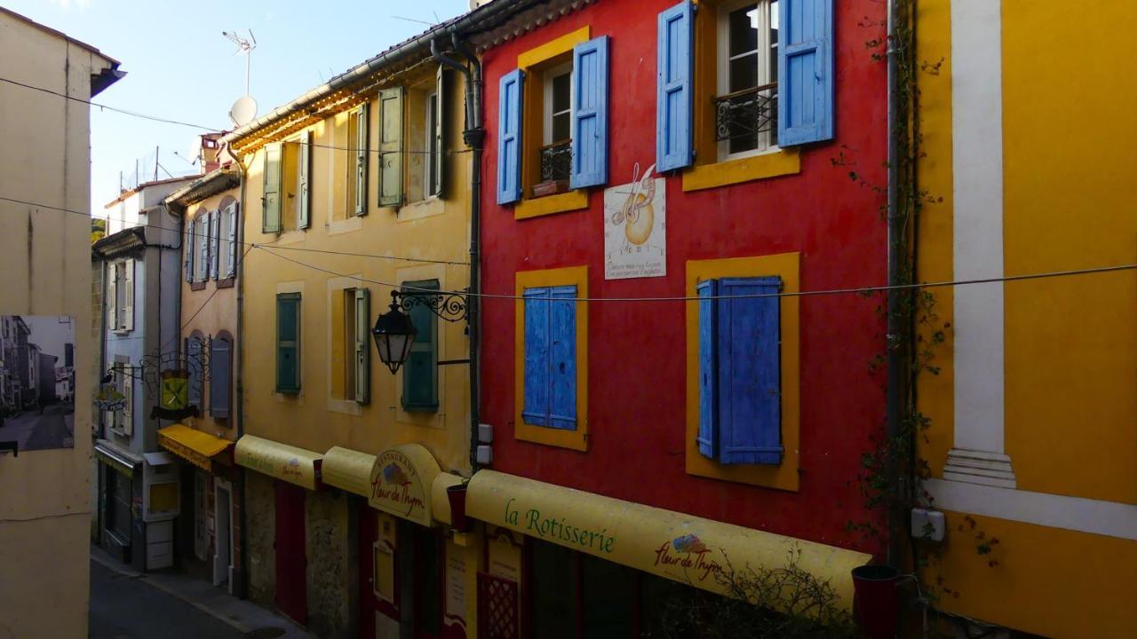 Studio Lironsd'Elle - Coeur Du Village Gréoux-les-Bains Eksteriør billede